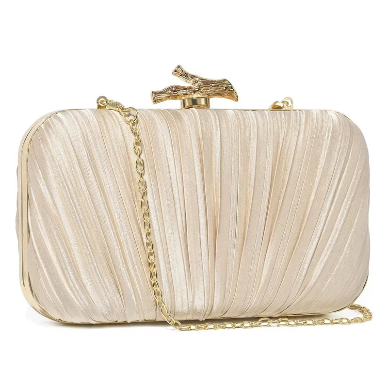 Poșetă Plic Luxury Ivory Clutch – Elegantă pentru Nuntă și Evenimente