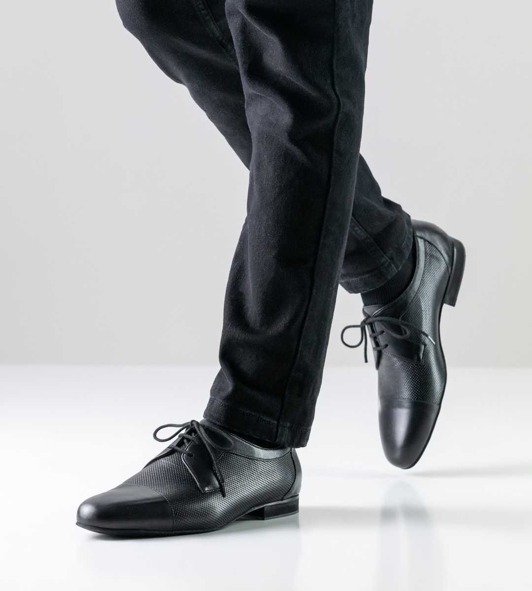 Pantofi dans bărbați Treviso Negru Piele | Werner Kern România