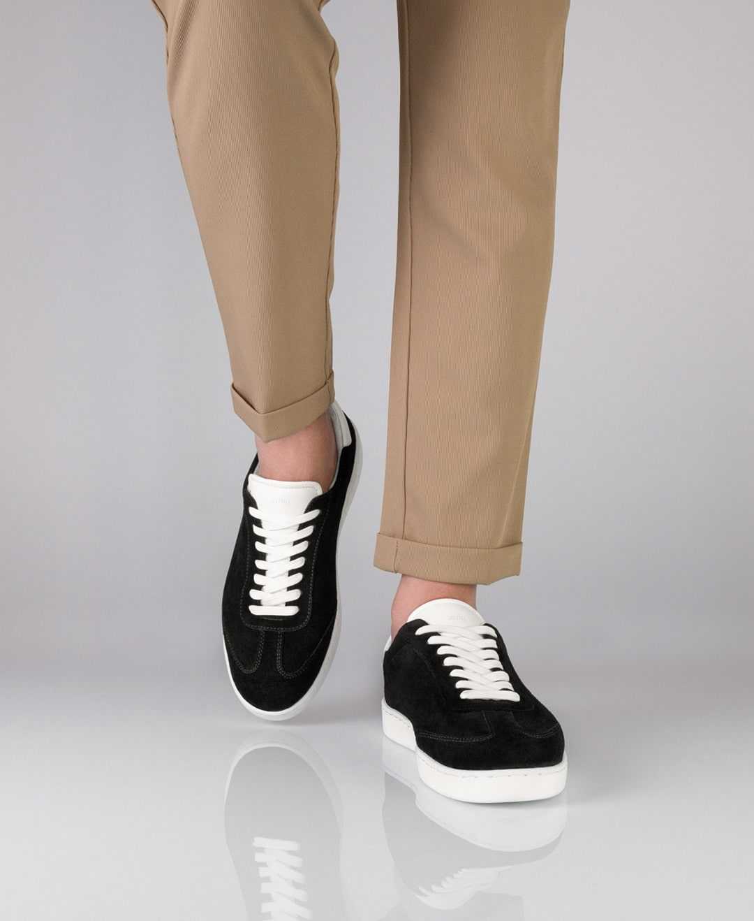 Pantofi dans bărbați 7415 negru piele | Werner Kern România