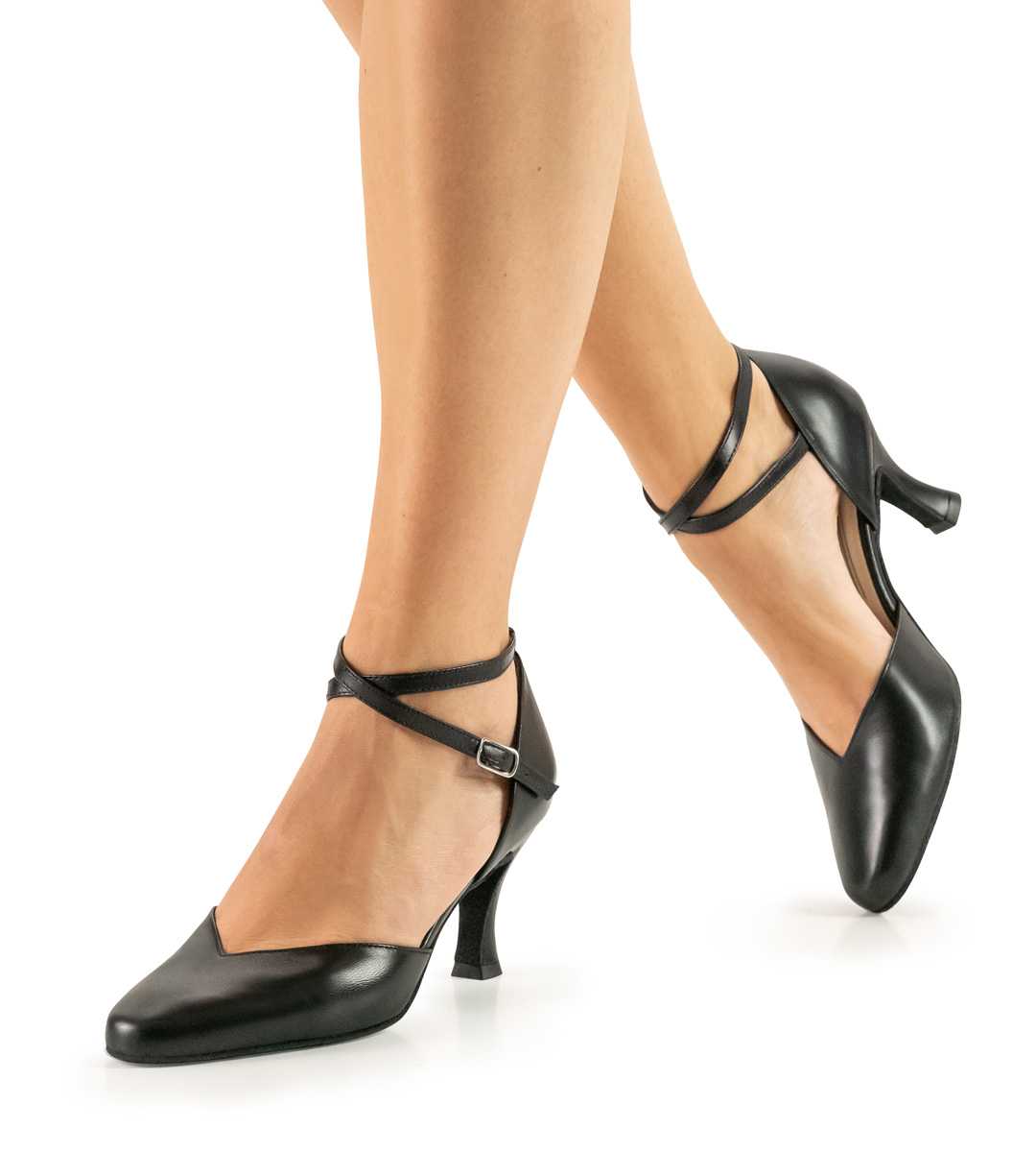 Pantofi dans femei Betty 65 Negru Piele | Werner Kern România