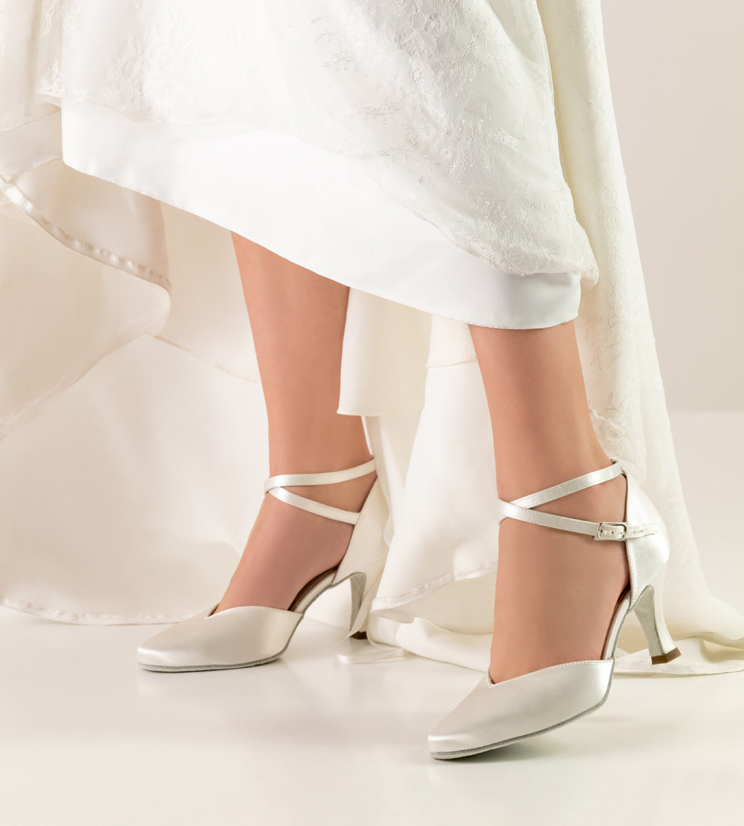 Pantofi femei Betty 65 Talpă stradă Alb Piele | Werner Kern România
