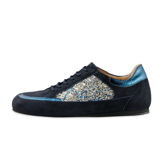 Pantofi dans sneakers femei Carol Albastru Piele | Werner Kern România
