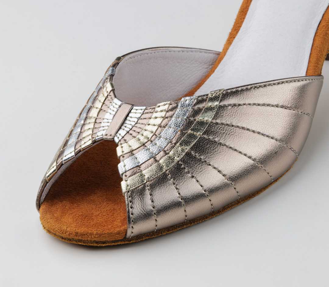 Pantofi dans femei Corinne Argintiu Piele | Werner Kern România