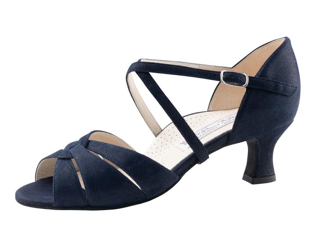 Pantofi dans femei Ebony Albastru Piele | Werner Kern România
