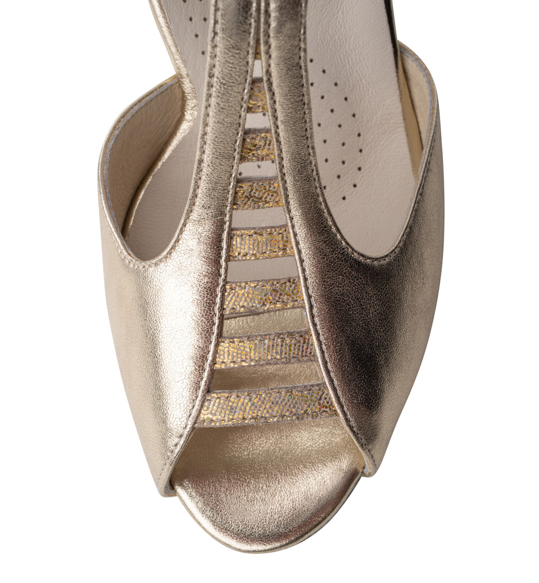 Pantofi dans femei Holly 60 Auriu Piele | Werner Kern România