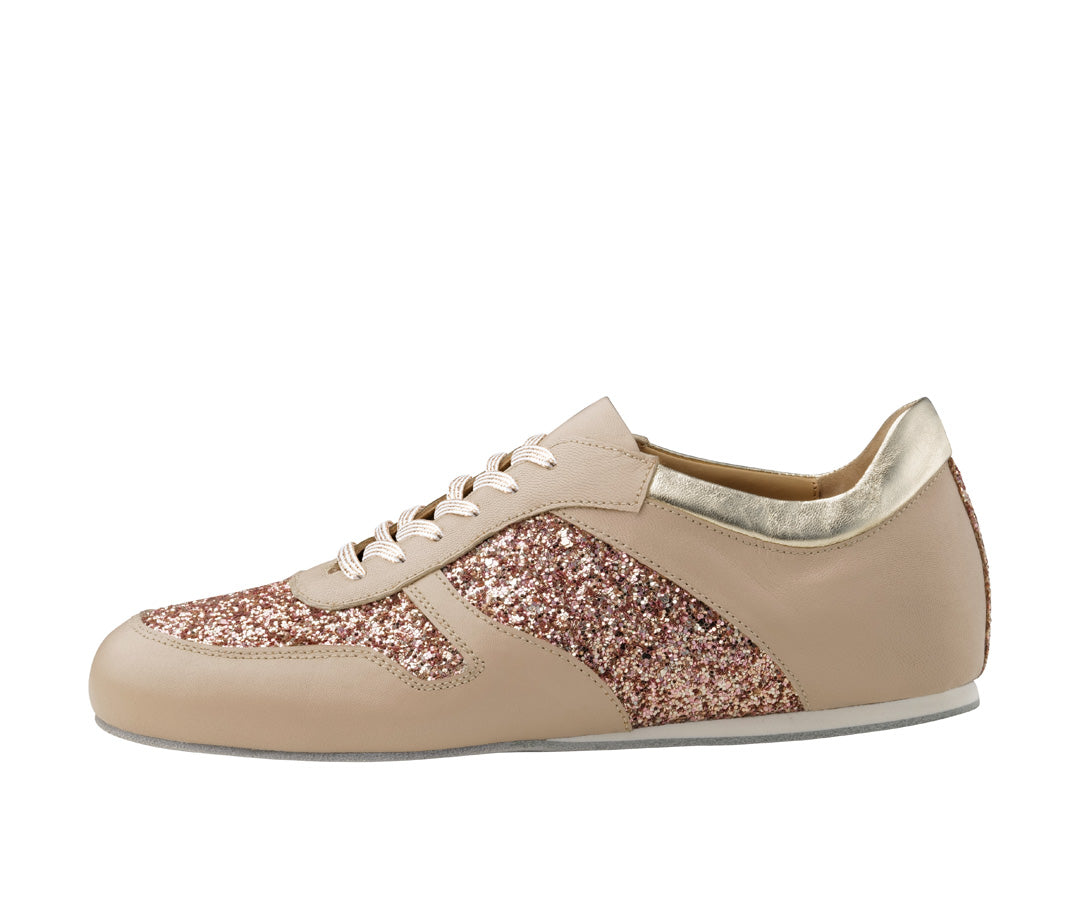 Pantofi dans sneakers femei Honey Bej Piele | Werner Kern România