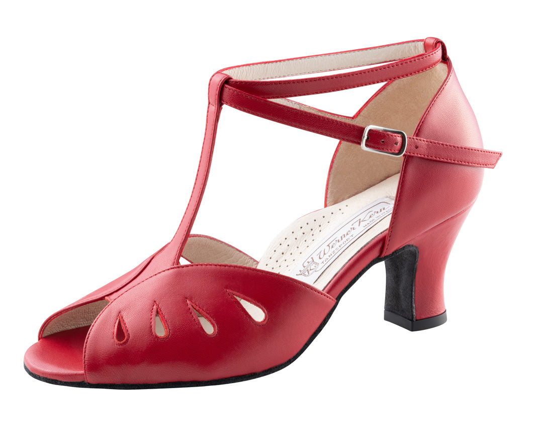 Pantofi dans femei Lindsay Roșu Piele | Werner Kern România