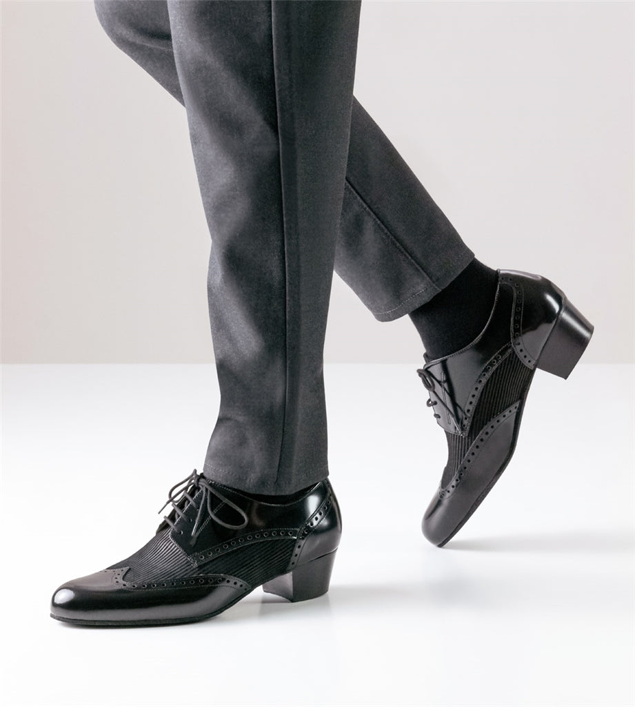 Pantofi dans bărbați Palermo Negru Piele | Werner Kern România