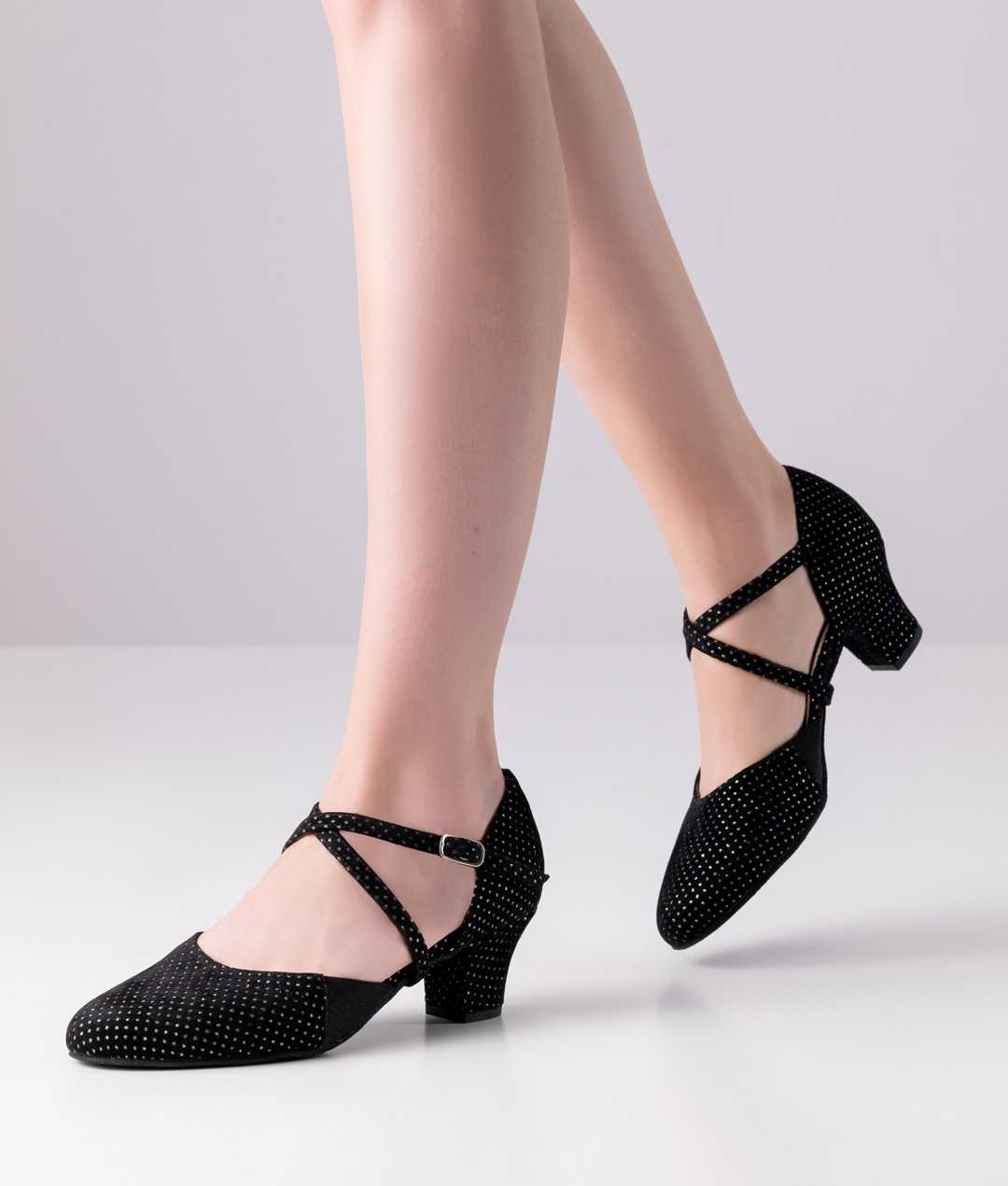 Pantofi dans femei Ronja 45 Negru Piele | Werner Kern România