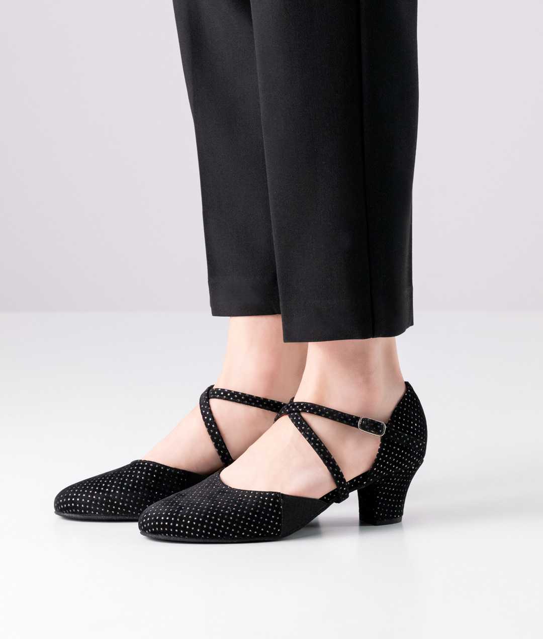 Pantofi dans femei Ronja 45 Negru Piele | Werner Kern România