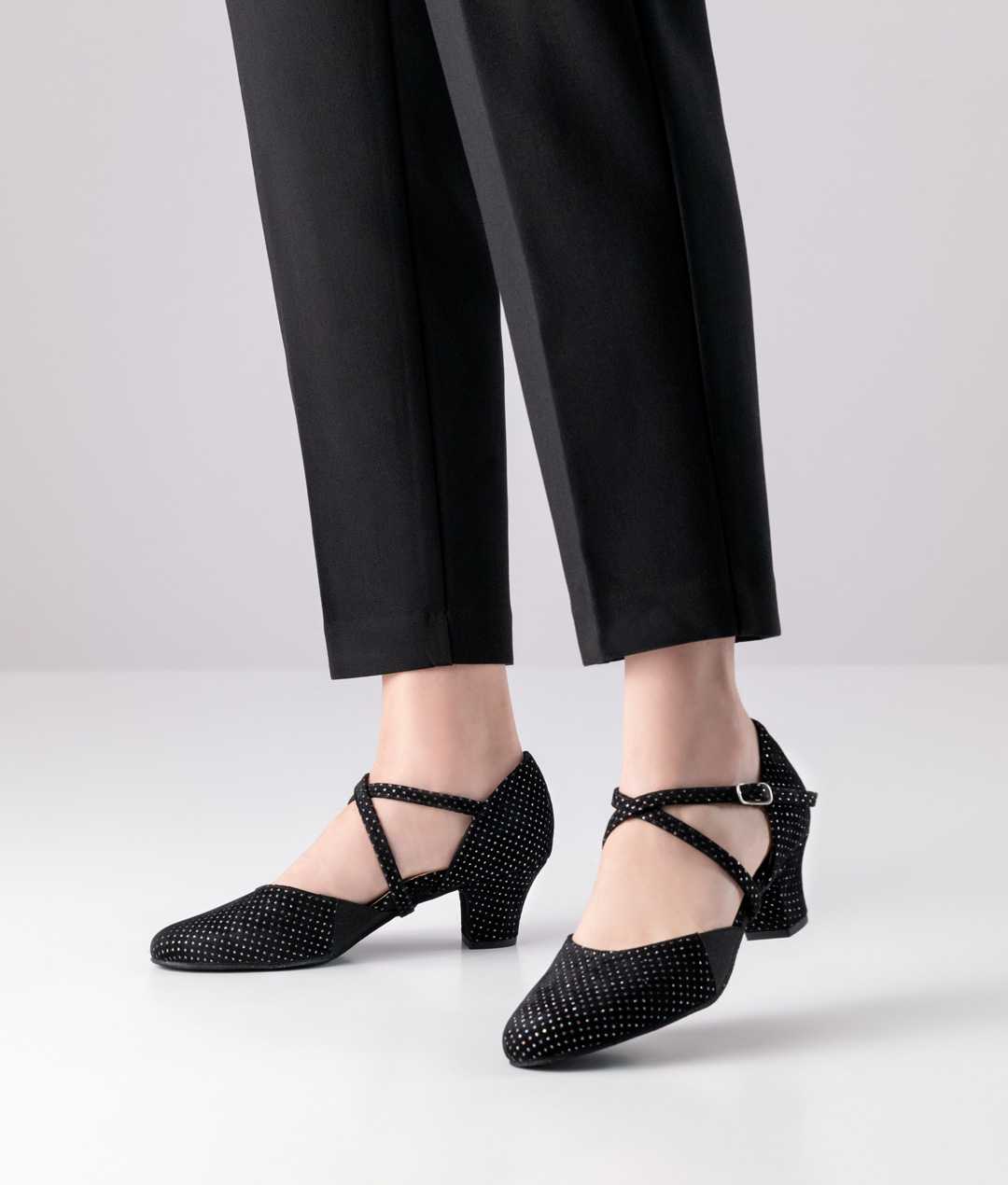 Pantofi dans femei Ronja 45 Negru Piele | Werner Kern România