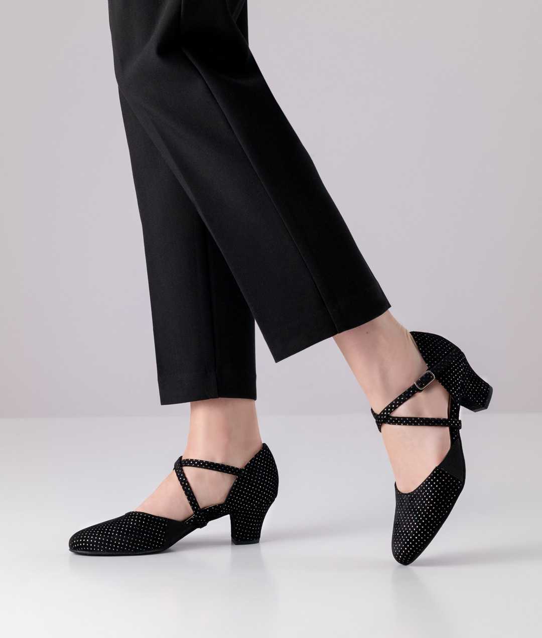 Pantofi dans femei Ronja 45 Negru Piele | Werner Kern România