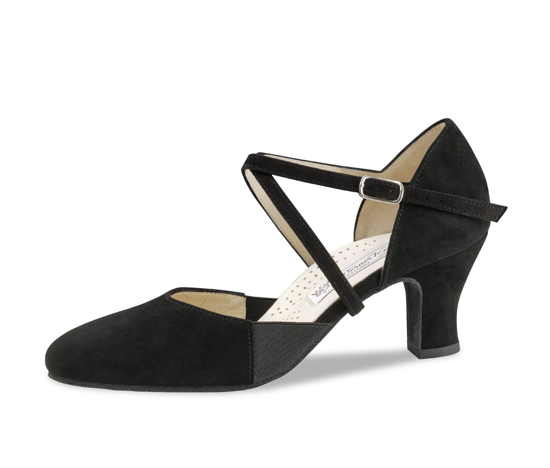 Pantofi dans femei Ronja 60 Negru Piele | Werner Kern România