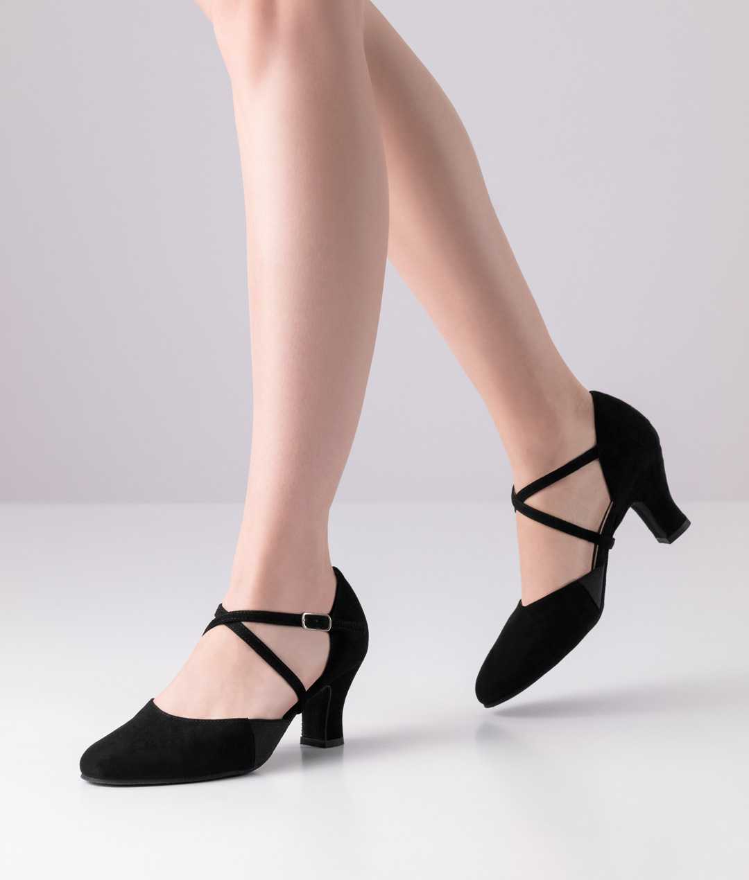 Pantofi dans femei Ronja 60 Negru Piele | Werner Kern România