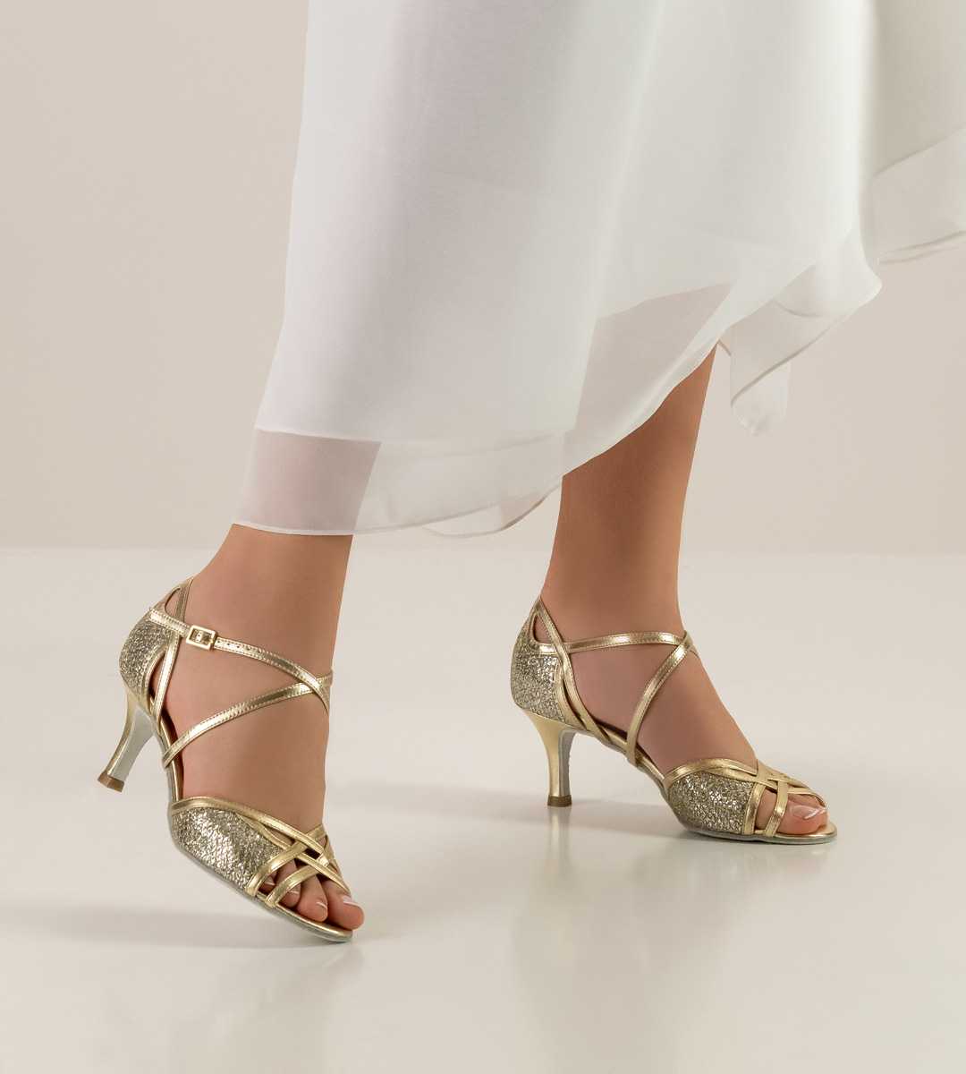 Pantofi dans femei Rose Auriu Piele | Werner Kern România