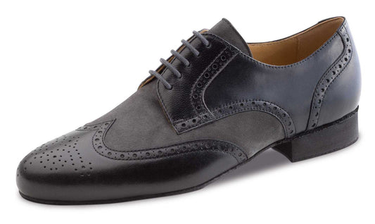 Pantofi dans bărbați Udine negru piele | Werner Kern România