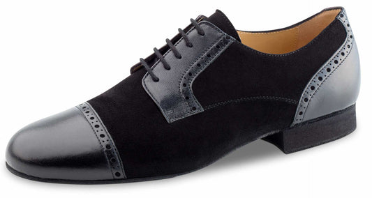 Pantofi dans bărbați Bergamo negru piele | Werner Kern România