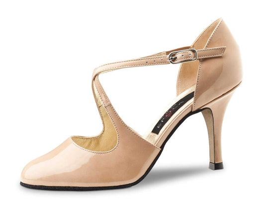 Pantofi dans femei Aurora LS Bej Piele | Werner Kern România