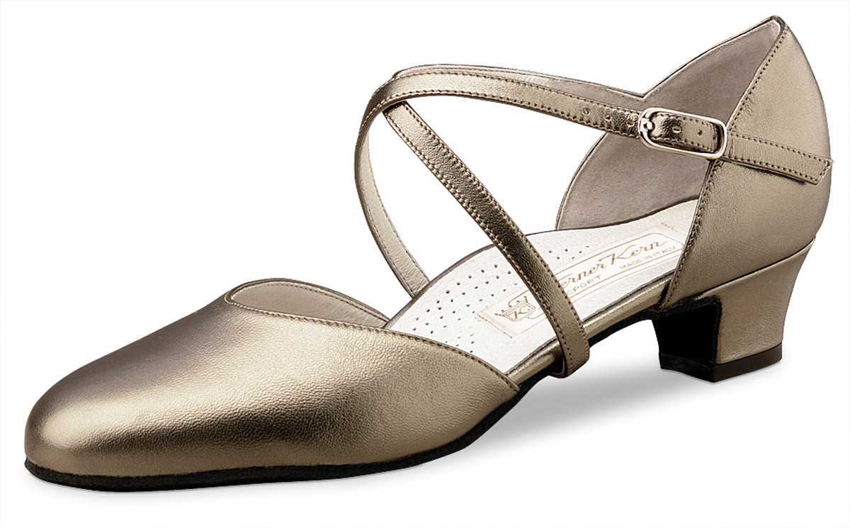 Pantofi dans femei Felice 34 Auriu Piele | Werner Kern România