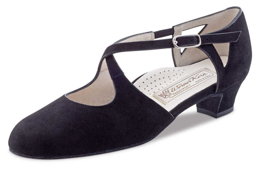 Pantofi dans femei Gala 34 negru piele | Werner Kern România