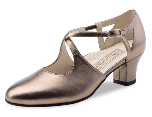 Pantofi dans femei Gala 45 Auriu Piele | Werner Kern România